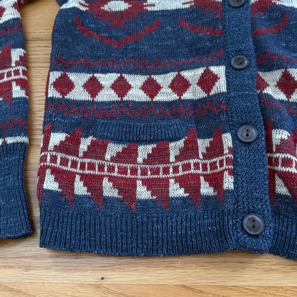 Denim & Supply Ralph Lauren Geometric Knit Cardigan - Picture 4 of 11